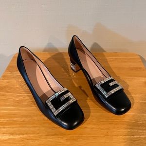 NWT & box. Never worn. Perfect heel and beautiful details.